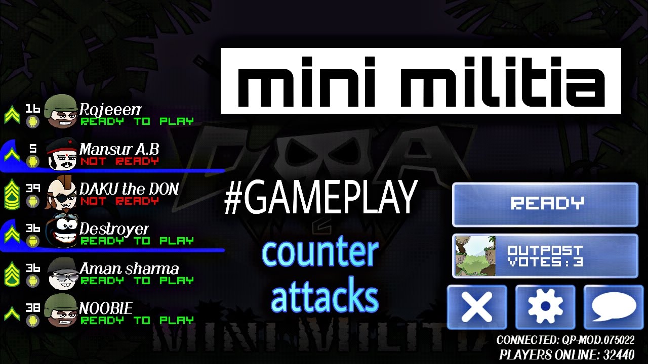 mini militia play online pc
